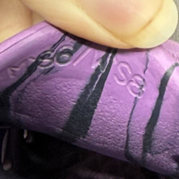 Sperry Authentic Original Float Boat Shoe Mens Size 6 Womens Size 8 Purple Black - Picture 6 of 7